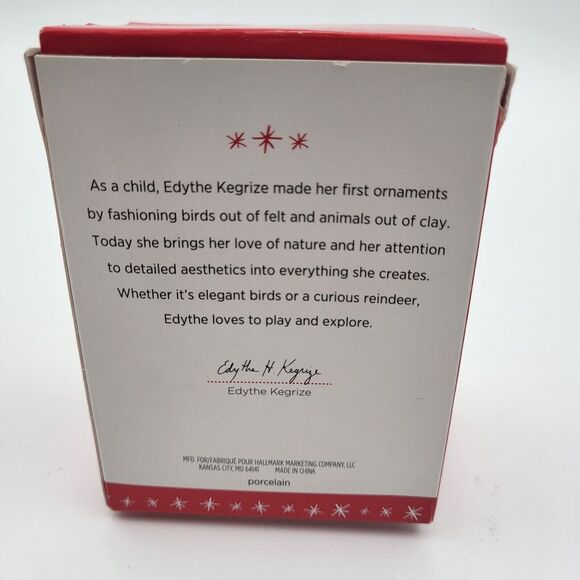 Hallmark 2016 Heavenly Belles Series #4 Porcelain Angel Bell Ornament‎ - Picture 11 of 12